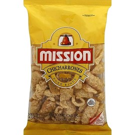 Mission Chicharrones Pork Rinds 4 oz. (Pack of 6)