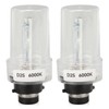 2pcs Headlight Bulb 35W 7000LM Bright Headlamp Bulbs Replacement for