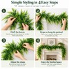 Artificial Hanging Fern Vine for Home & Garden Decor –