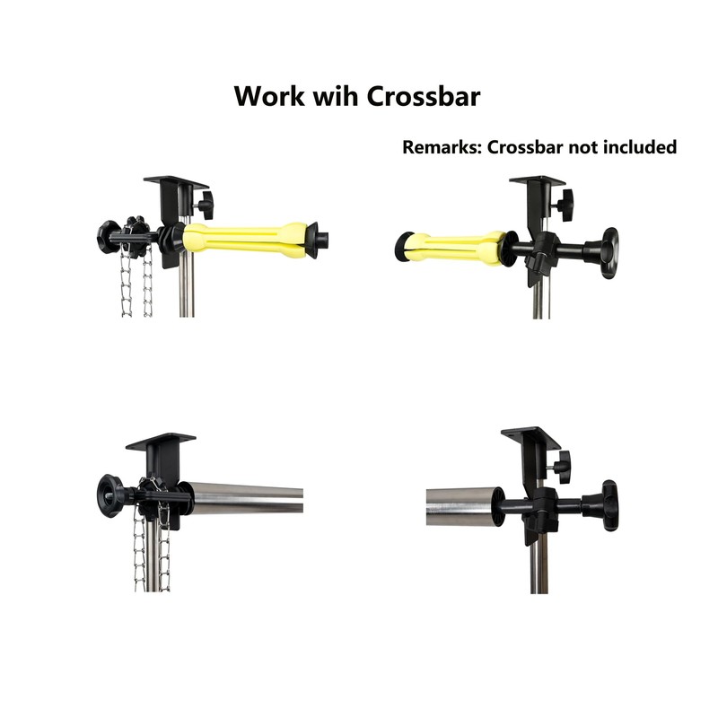 TENBEST Photography Backdrop Roller Support System,1 Roller with Metal Chain,