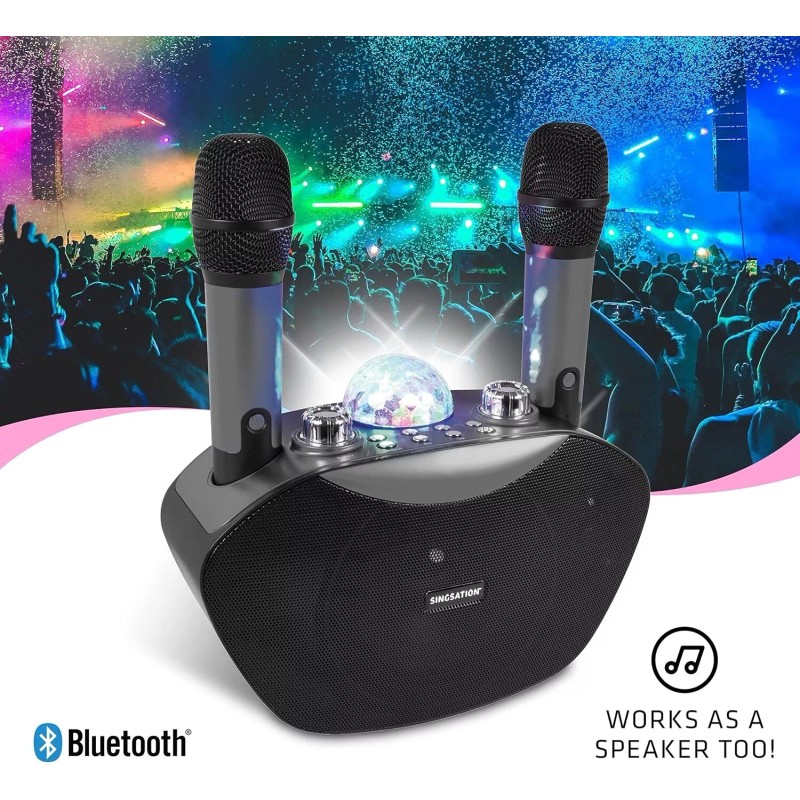 Singstation Bluetooth Karaoke Music Machine 5.0 Singstation Singing Disco Kids