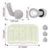 35DB sleep noise-cancelling earplugs, reusable hearing protection earplugs for swimming,
