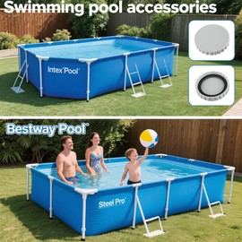 zuwkeepy 2pcs Winter Pool Plug Set for Intex and Bestway Pools with Matching Seals Frostproof & Leakproof,Pool Plugs for Above Ground Pool