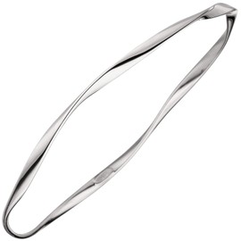 Jobo Women's Bangle Bracelet 925 Sterling Silver Silver Bracelet Silver Bangle, Silver