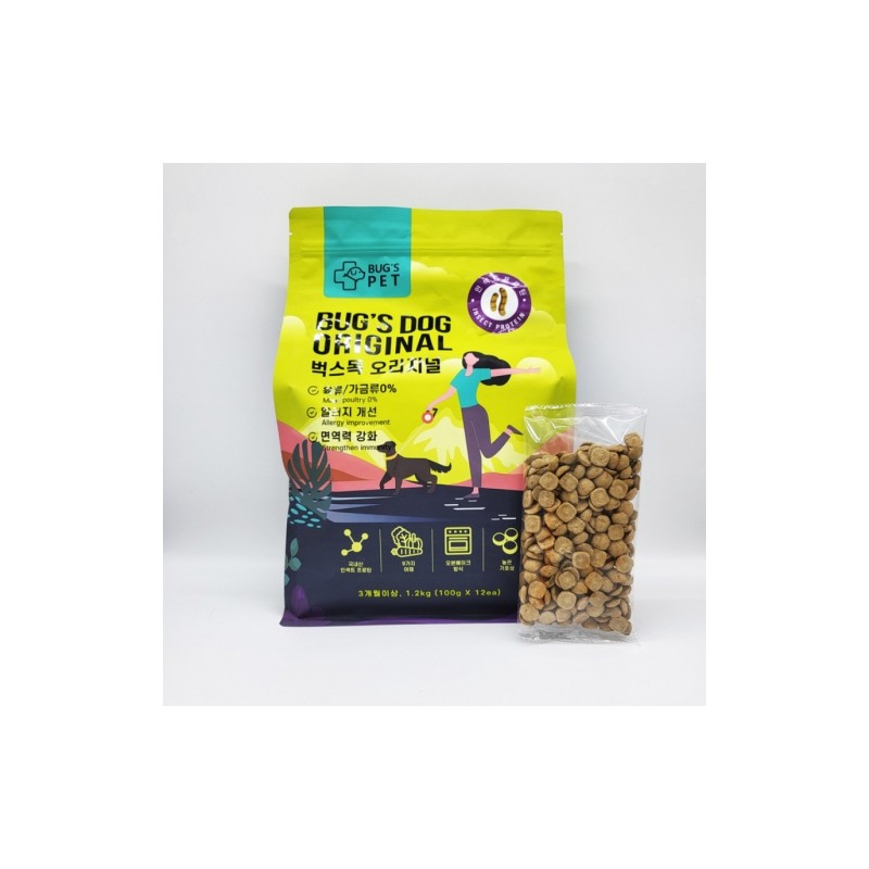 BugsDog Original 1.2kg + Samples (30g x 2) Gift /