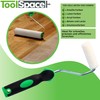 ToolSpace Set of 10 Paint Rollers, 7 cm, with Handle,