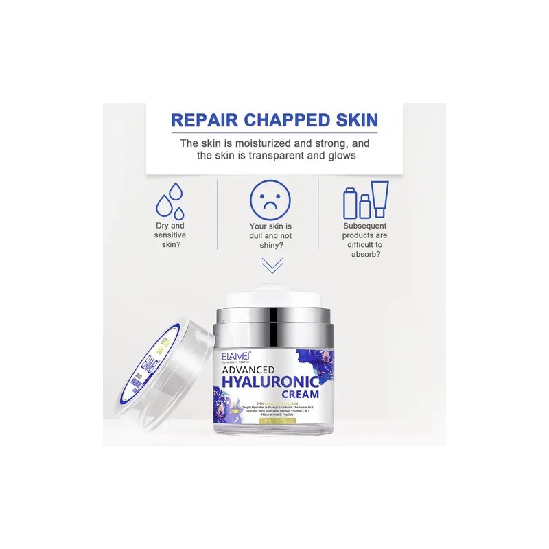 Crema Acido Hialuronico Retinol Máxima Hidratación Antiedad