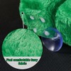 JSCARLIFE Fuzzy Plush Dice 2.95”, Retro Square Plush Hanging Mirror