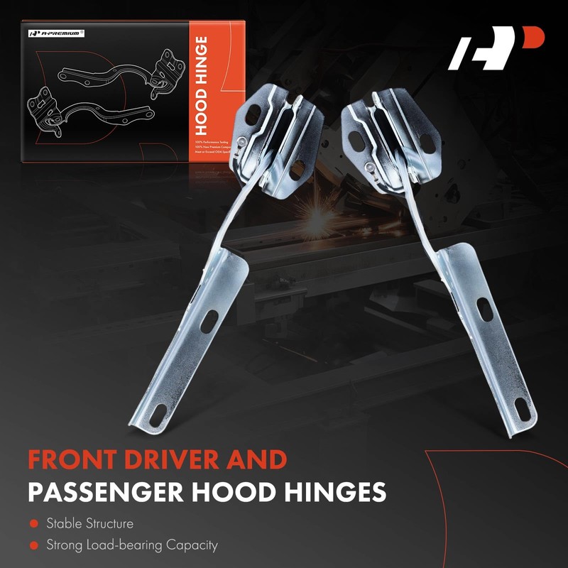 A-Premium Front Hood Hinges Compatible with Ford Explorer 93-94, Ranger