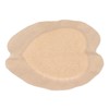 Heart Shaped Silicone Foam Dressing Bordered Waterproof Wound Bandage 18x18cm/7.09x7.09in