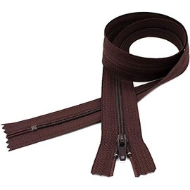 #4.5 Brown Closed Bottom Slipcover & Upholstery YKK Zipper - Color Brown #570 - Choose Your Length - Made in The United States (1 Zippers Per Pack) (36" Inches)