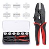 Mayouko 7PCS Quick Change Wire Crimping Tool Set for Heat