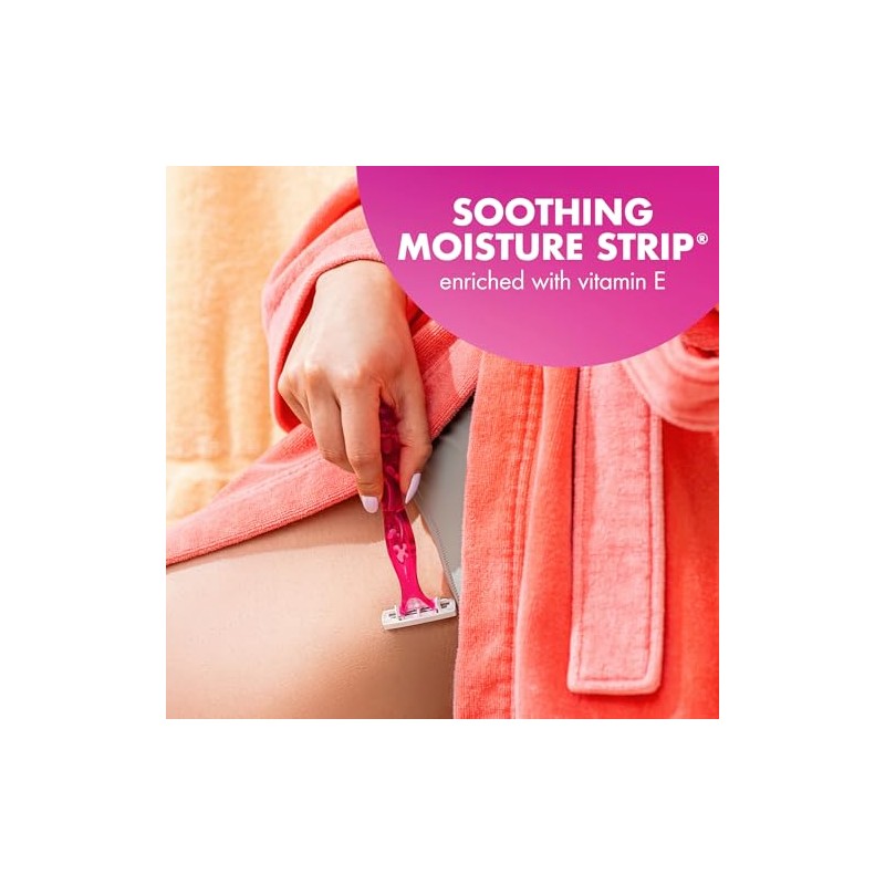 BIC Soliel Simply Smooth - Maquinilla de afeitar desechable para
