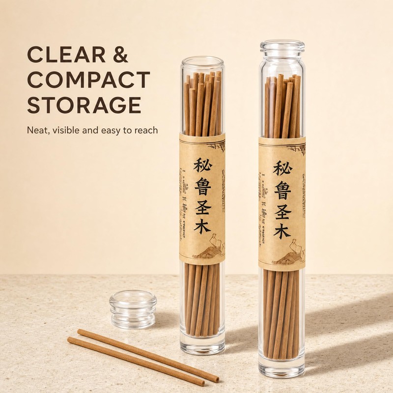 AFENGAU Palo Santo Incense Sticks (20 Pack) –Pure Organic &