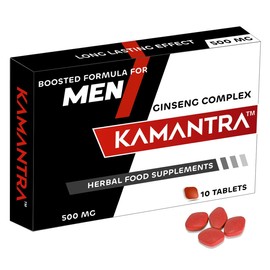 KAMANTRA 900mg - Mantra to Enhance Your Performance - Extra Strength Performance Booster Supplement Pills for Men - 10 Booster Tablets UK