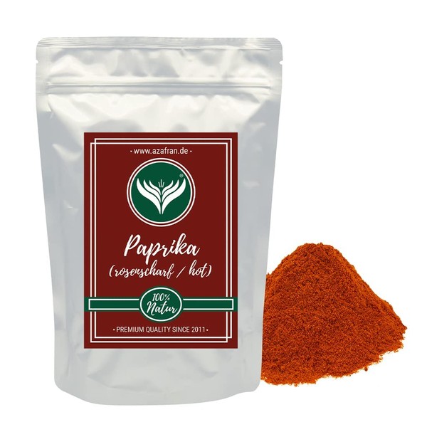 Azafran Hot pepper (rose sharp), paprika powder, hot Hungarian, 500