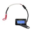 Motorcycle 4-in-1 Multifunction Gauge Mini 4 Meter (RPM Tachometer+Cylinder Head
