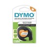 Dymo 18771 Cinta LT Tela Planchable 12mm X 2m, blanco