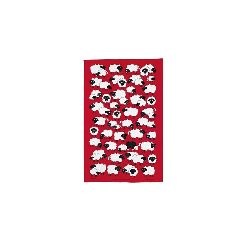 Ulster Weavers Tea Towel-Cotton, Red, One Size