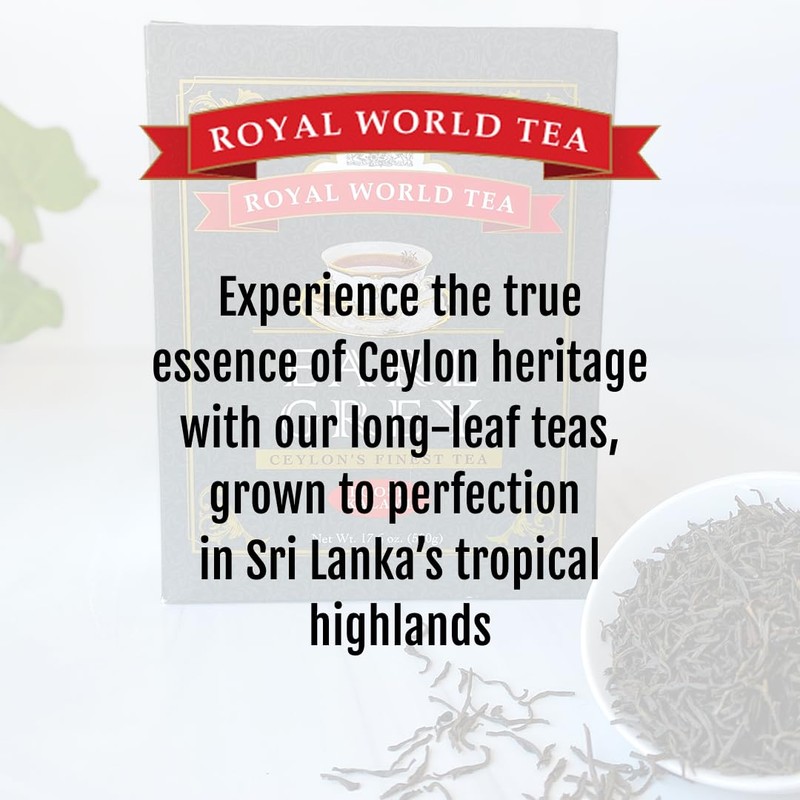 Royal World Loose Leaf Earl Grey Tea – Premium Blend