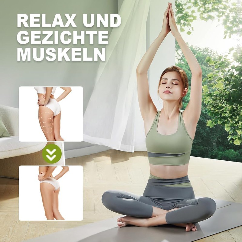 PANYIXUAN Beine Cellulite Roller MassagegeräT, FöRdert Die Durchblutung, Massageroller, Geeignet