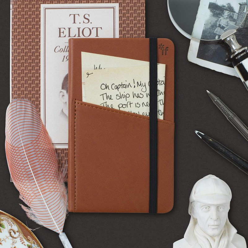 IF Bookaroo A6 'Pocket' Notebook - Brown