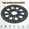 Tarazon Black 11.8" Front Brake Rotor For Harley Touring Road