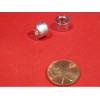 Basic Aluminum Spacer, NO. 12 Screw, 3/8" OD x .218"