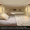 Facon 12V RV Vanity Wall Sconces with Switch - 2