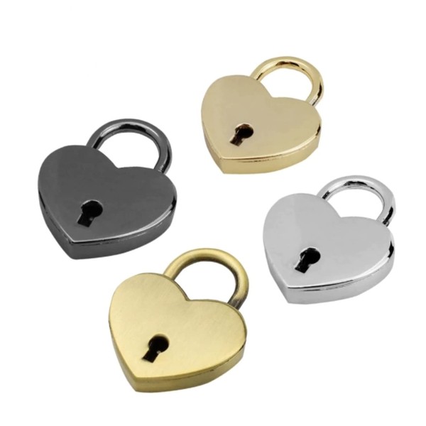 SKY Padlock School Locker Black Heart Outdoor Alike Key Post