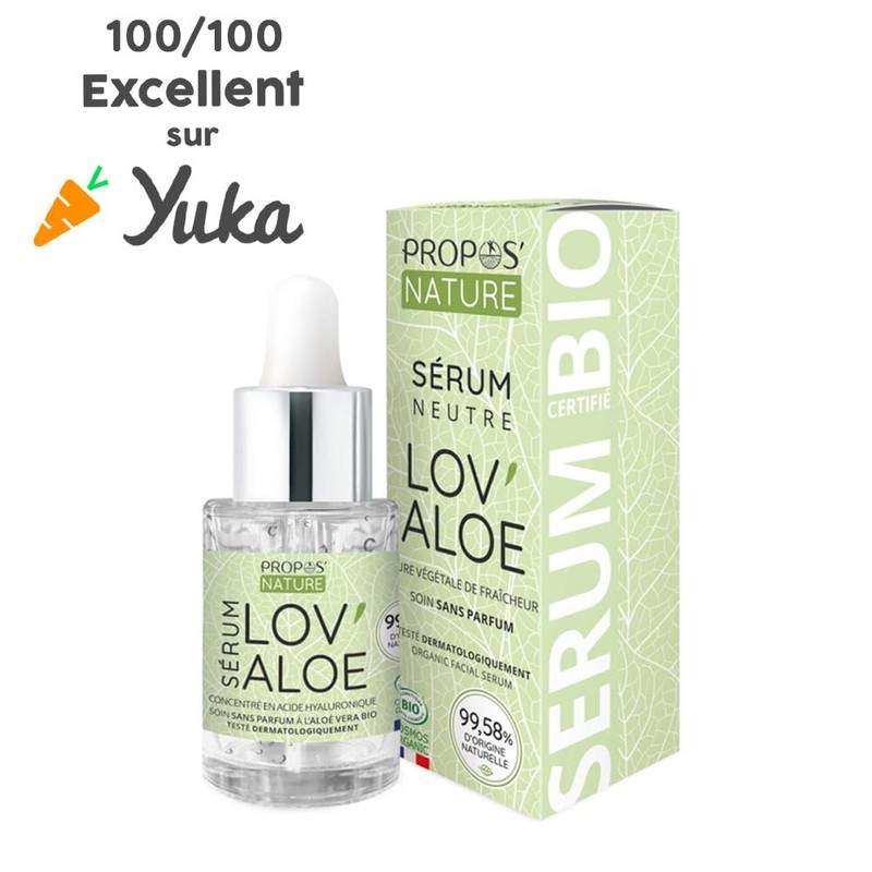 Organic Serum - Aloe Vera and Hyaluronic Acid (3%) -