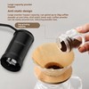 Manual Coffee Grinder – Stainless/Ceramic Burr 25 g, 8-Level Hand