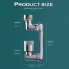 Tap Extension Kitchen Sink Aerator Water Saver Rotating 2 Mode