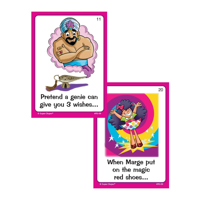 Super Duper Publications | Story Starters Fun Deck | Conversation