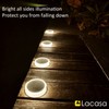 Lacasa Solar Deck Lights Outdoor Waterproof LED Solar Step Lights