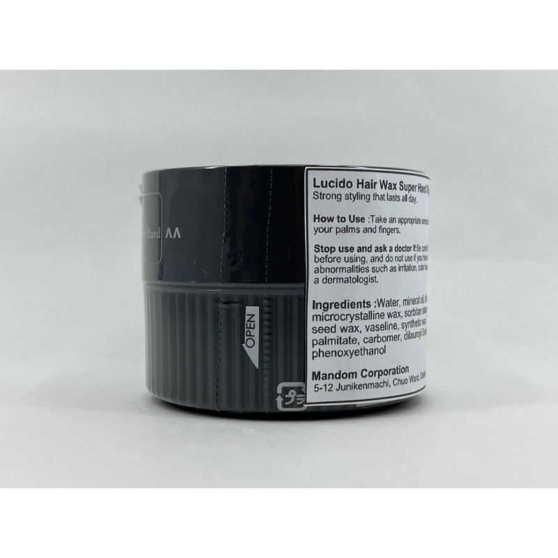 Lucido Hair Wax Super Hard 70 g (Harajuku Culture Pack)
