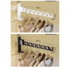 Baitang Foldable Clothes Hanger, Coat Hook, Aluminium Alloy Hook, Wall
