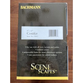 Bachmann Conifer Trees 5-6 (6) - Model Railroad Scenery - #32003
