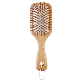 Sanrio Characters Wood Paddle Brush, Chromi, Approx. 8.1 x 2.6 x 1.6 inches (205 x 67 x 40 mm)