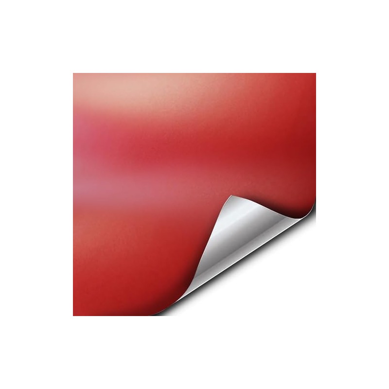 VViViD Satin Matte Red Vinyl Wrap Roll with Air Release
