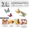 Jaamso Royals 'Multicolor 3D Butterflies' Wall Sticker 4 Combo of