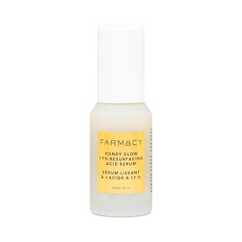 Farmacy Face Exfoliator Serum - Honey Glow 17% AHA + BHA Liquid Exfoliant & Salicylic Acid Serum - Resurfacing Skin Care for Reduced Pores + Texture - Hydrates Skin for an Overall Glow (30ml)