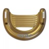 Hobie Crescent Lounger Gold Float With Cup And Phone Holder,