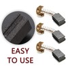 4 Pcs Motor Carbon Brushes Angle Grinder Replacement Repair Part
