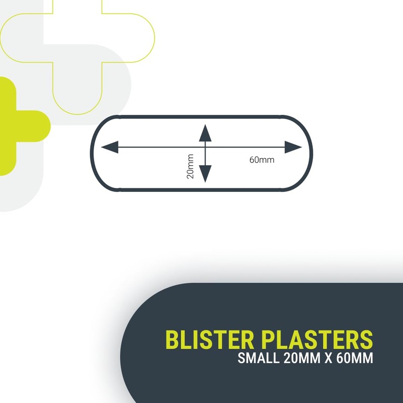 VITAPLUS Small Blister Plaster, 6 Hydrocolloid Plasters, 20x60mm