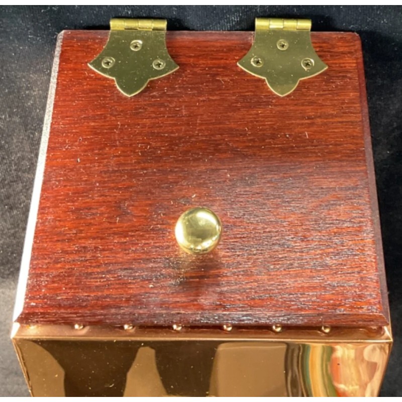 Old Saint Louis, Ltd. Copper & Mahogany Wall Mailbox by