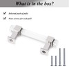 knobelite 5 Pack Adjustable Kitchen Cabinet Handles, 3 Inch Hole