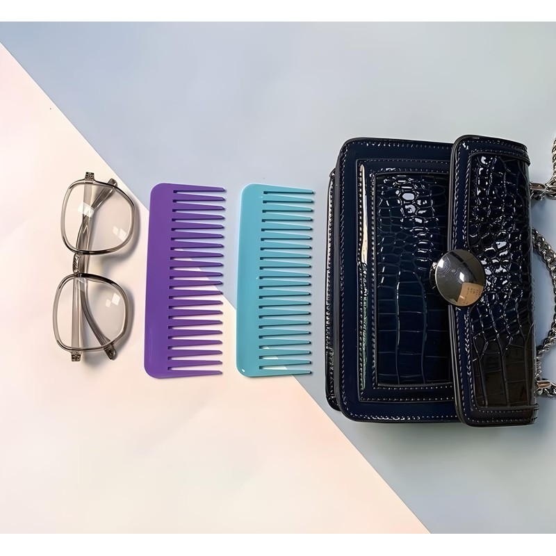 3pcs Large Hair Detangling Comb, Wide Tooth for Curly Hair,