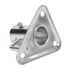 Flagpole Bracket, 90 Degree Flagpole Holder, 1" 316 Stainless Steel