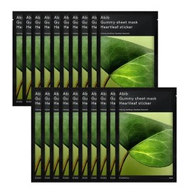 Aviv 20 gum sheet masks, 10 Vita stickers, 10 madecassoside stickers / 껌딱지 시트 마스크 20매 비타 스티커 10매 마데카소사이드 스티커 10매